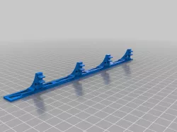 Ender 3 & V2 & Pro & 2020 X-Gantry LED Strip Mount