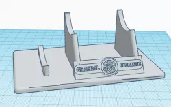 Engine Stand with GE logo