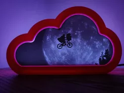 ET Lithophane for Cloudy little night light
