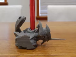 Evangelion Unit 01 pen holder