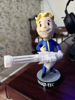 Fallout Big Guns Bobblehead Minigun Alternative