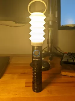 Flat Crunch v2 - Flashlight Diffuser/Lantern