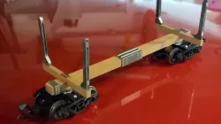 G Scale Skeleton Log Car