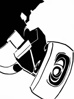 GLaDOS stencil