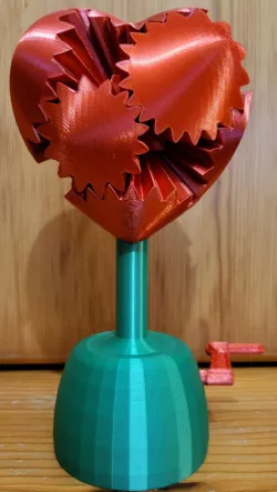 Heart Gears with stand
