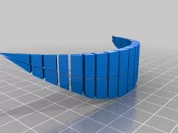 Kaneki Teeth for Low Poly Mask