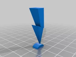 Lightning Bolt power game marker