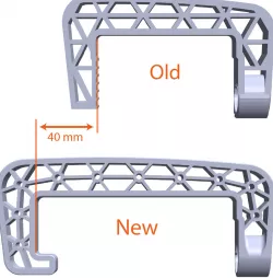 Logitech G920 / G29 / G27 Clamp Extention