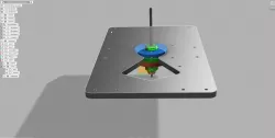 Lowrider2 pen Holder with spring absorption