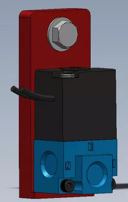 MAC Boost Solenoid Valve Bracket