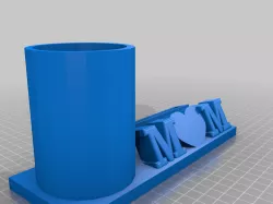 Mom pen cup