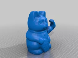 Muscle Maneki Neko / Waving Cat