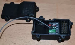Narrow receiver box for Axial SCX10-3