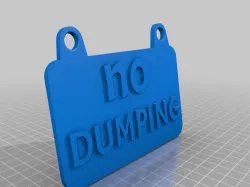 no dumping 