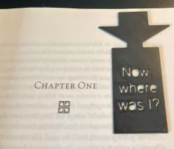 Now, where was I? Bookmark 