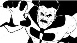 Omni Man stencil 3