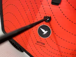 ORU Beach LT - Elastic Cord Guide for Front Plate | Leinendurchlass