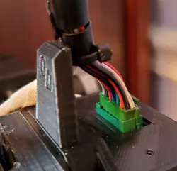 PCB Mount with Cable Relief (fits Mega-S)