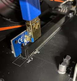 PCIe X1 Riser slot cover, Protector