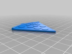 Pepperoni Pizza Keychain