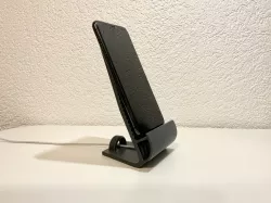 Phone stand with charging option 