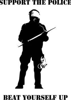 Police stencil 4