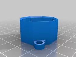pool chalk holder octagon