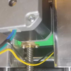 Printrbot Simple Metal metric leadscrew nut bracket