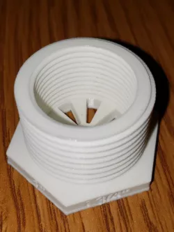 PVC Pipe Screen Grate End Cap For Condenser Line