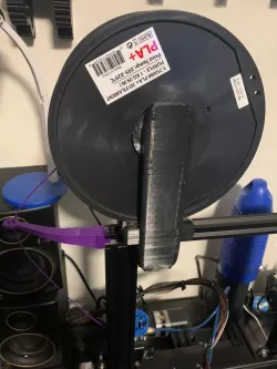 Quick change filament holder