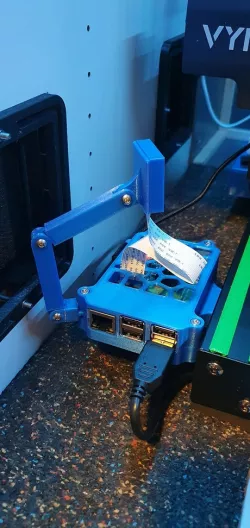 Raspberry 3 B+ Case Voronoi Style with Pi-Cam