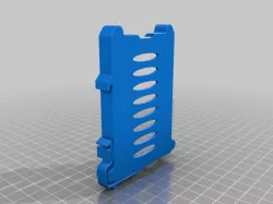 Raspberry Pi 4 DIN rail case