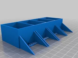 RC 1/10th Scale Workbench Cubbies / Cupboards with Hangers