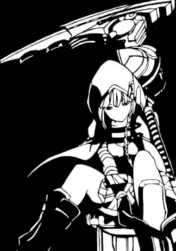 Reaper Girl stencil 2