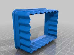 Rectangle cookie cutter