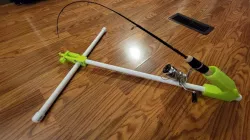 Remixed adjustable backend for 1/2 PVC version of the Bite Me Tip up