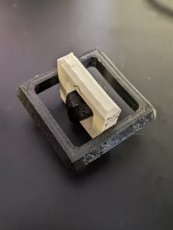 Rotating Squares Fidget Toy - split for dual colour