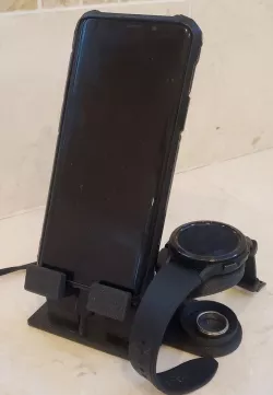 Samsung Galaxy Watch 4 & Phone Charging Station