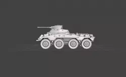 Sd.Kfz. 234 Puma Schwebelafette