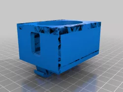 SDR -airspy R2 mount for DIN rail