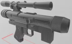 SE-14r Blaster Pistol Remix