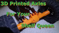 Shelf Queen Axles for Crawler