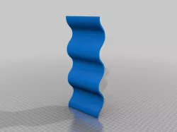 Sine wave Sunuswelle 76x18