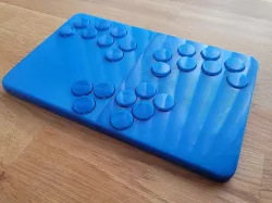 slim rectangle controller (hot swappable kailh chocs)