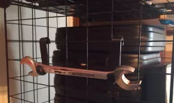 Small Heavy Duty Wire Cube Hook