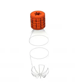 soda bottle combination lock