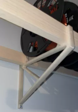 Spool shelf brackets