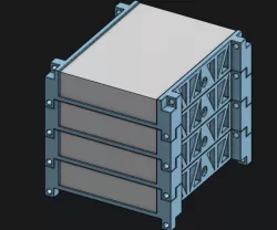 Stackable Hard Drive Storage Rack