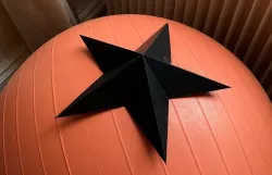 Star with 5 branchs - Etoile à 5 branches