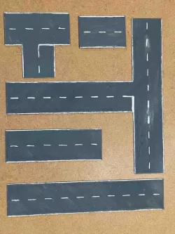 Street element (z-scale)
